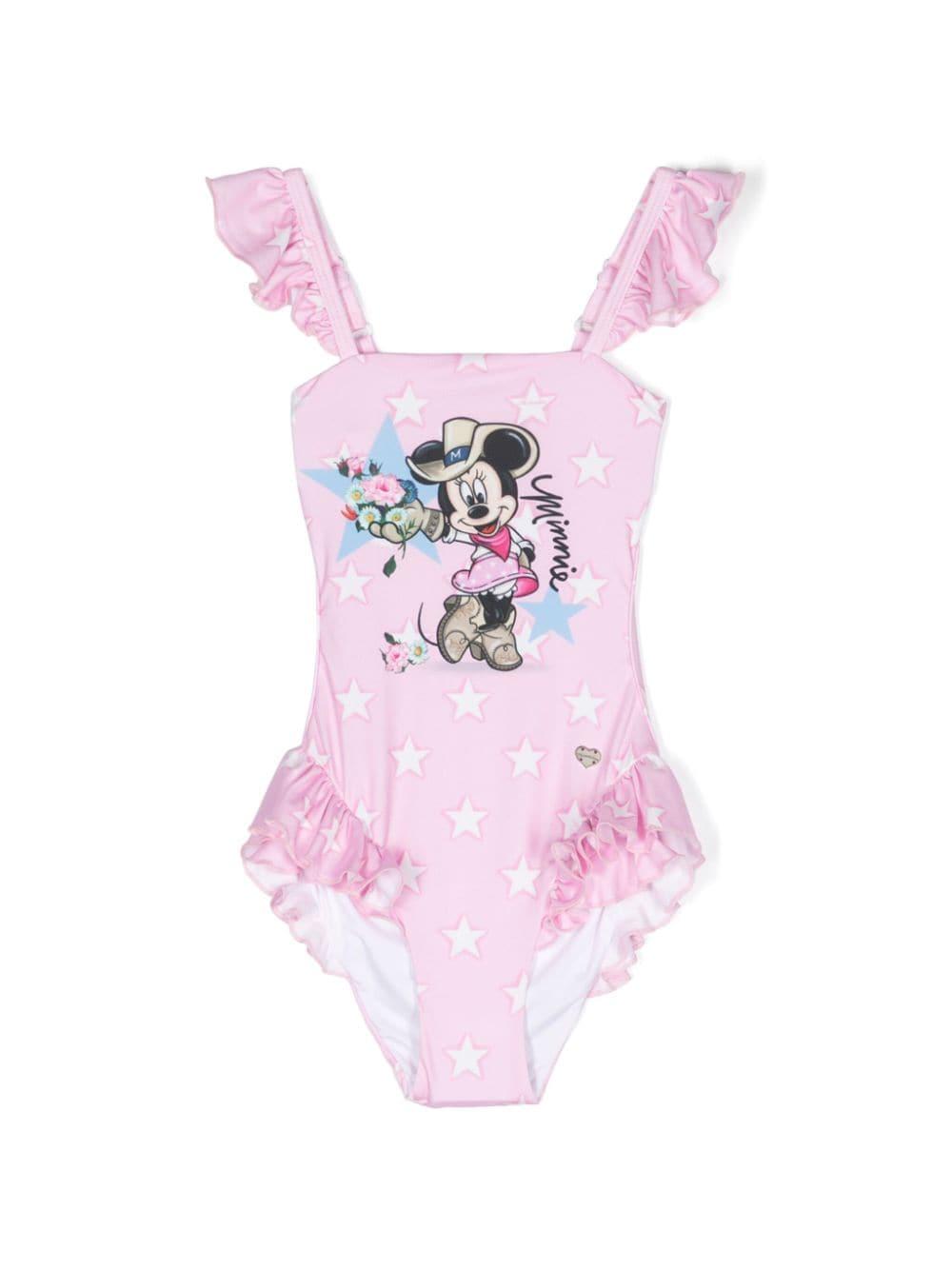 Costume rosa stampa Minnie