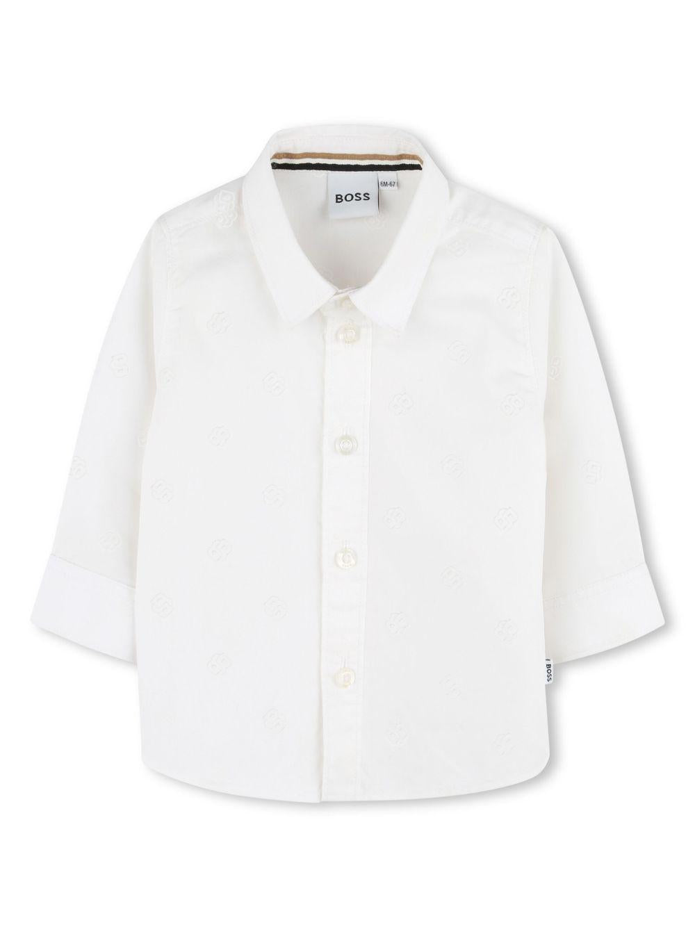 Camicia bianca neonato