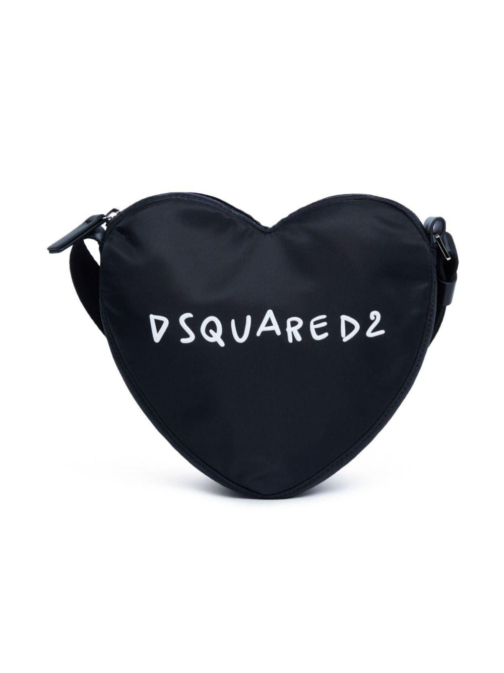 Borsa nera heart logo