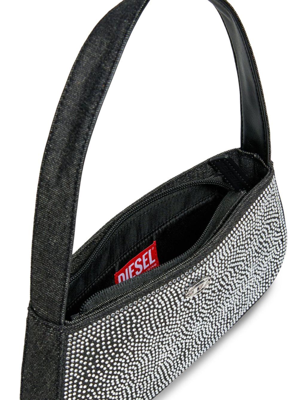 Borsa a Spalla Nera WJulie con Cristalli J02530KXBRM K02 DIESEL KIDS 