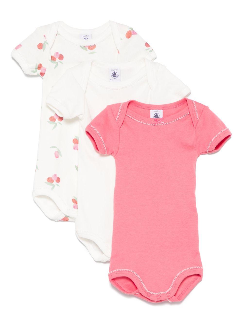 Set body con frutti (3pz) A0CZS 00 PETIT BATEAU KIDS 