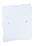 Coperta azzurra con ricamo