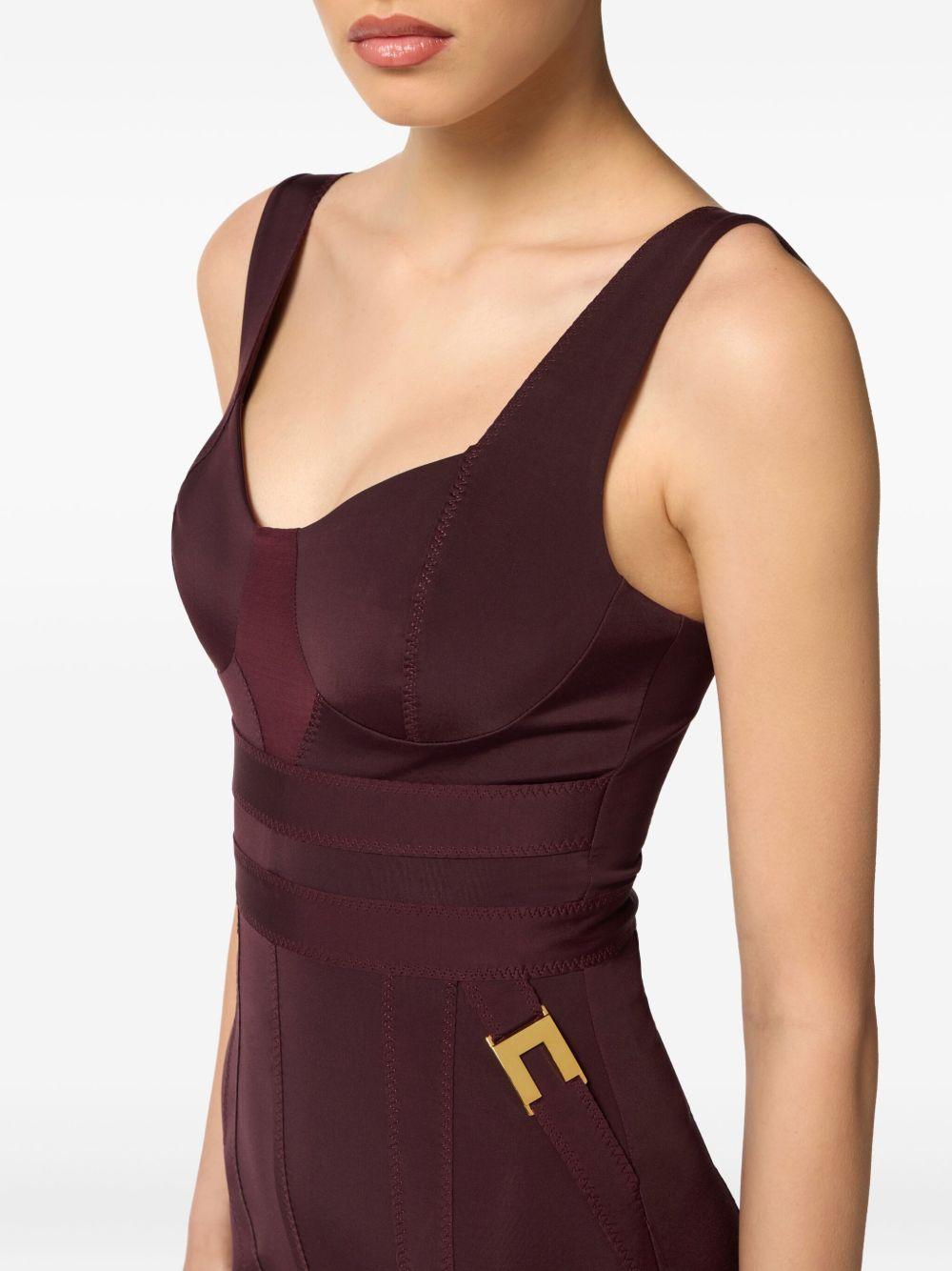 Abito Midi Senza Maniche AB81056E2 EA4 ELISABETTA FRANCHI 