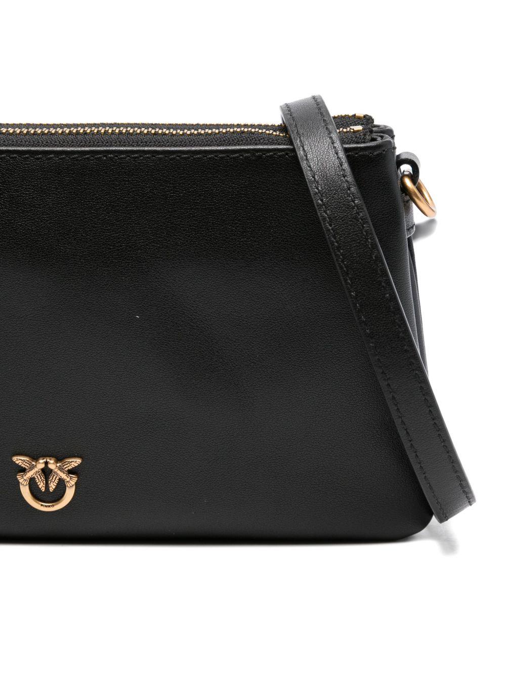Borsa a spalla con catena dorata 105359A0QO Z99Q PINKO 