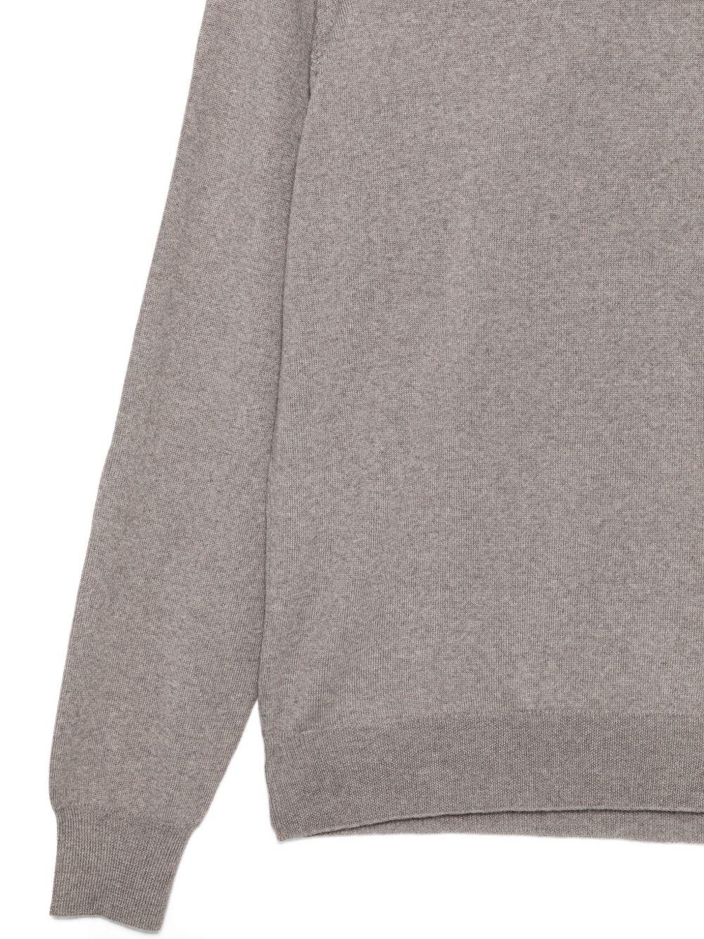 Maglione beige a collo alto e maniche lunghe LIONELGSI2501 140 TAGLIATORE 