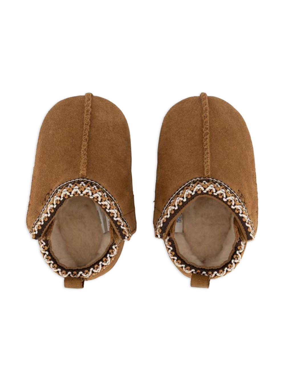 Stivaletti da Neonato UGG Bixbee in Camoscio Castano 1130359I CHE UGG KIDS 