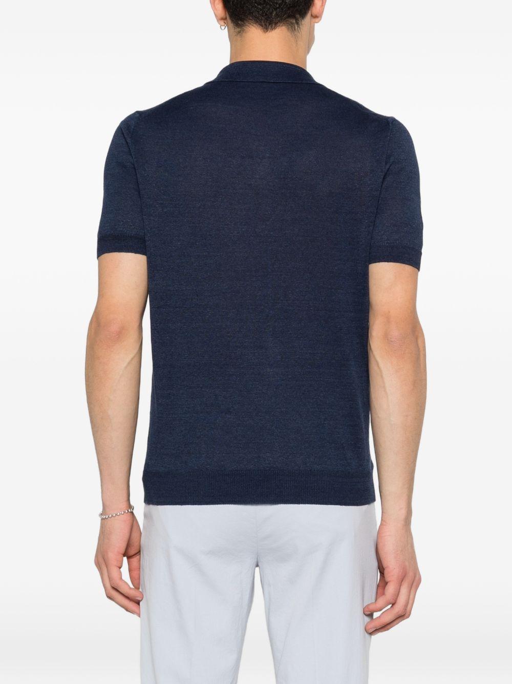 Polo in maglia scollo a V KEITHGSE2602 598 TAGLIATORE 