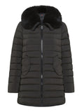Piumino Itoka ml fur nero