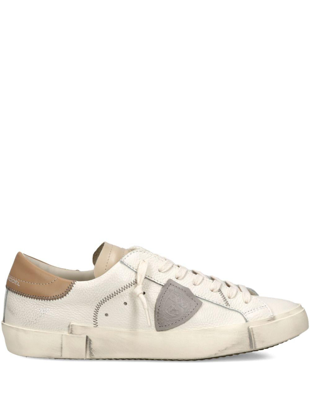 Sneakers basse con dettagli a contrasto PRLU VZ01 PHILIPPE MODEL 