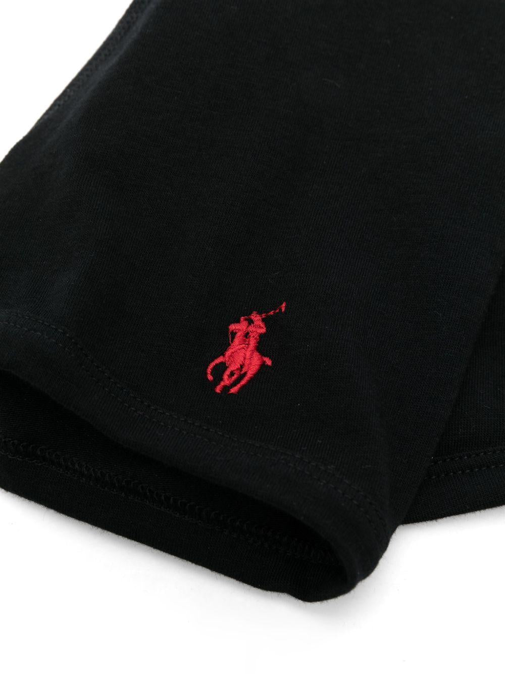 Set di Tre Boxer in Cotone Elasticizzato con Logo 9P5015 G9I POLO RALPH LAUREN KIDS 
