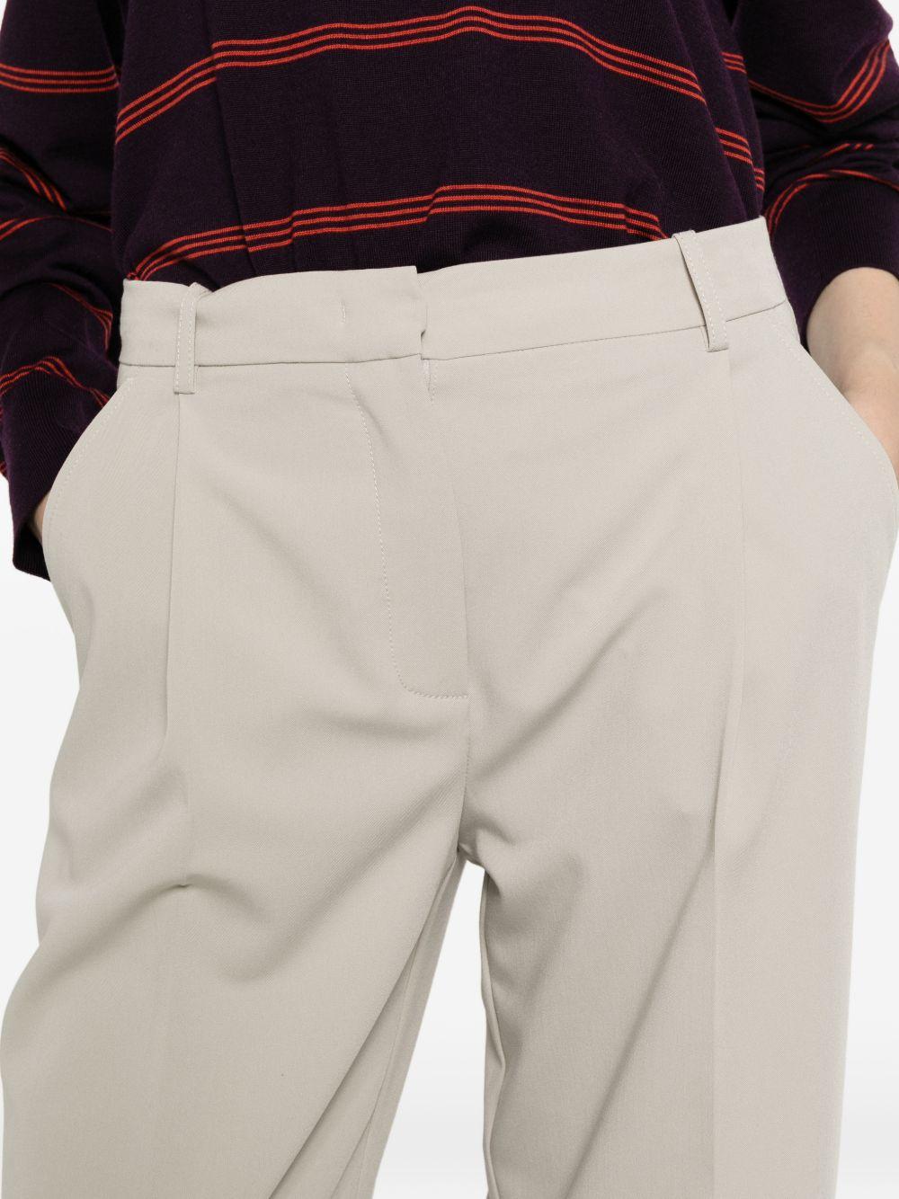 Pantaloni in jersey con pieghe 106607A18E I18 PINKO 