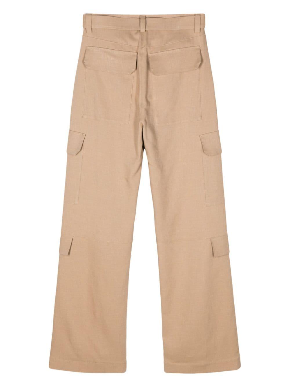 Pantalone beige cargo 3641MDP09247010 23 MSGM 