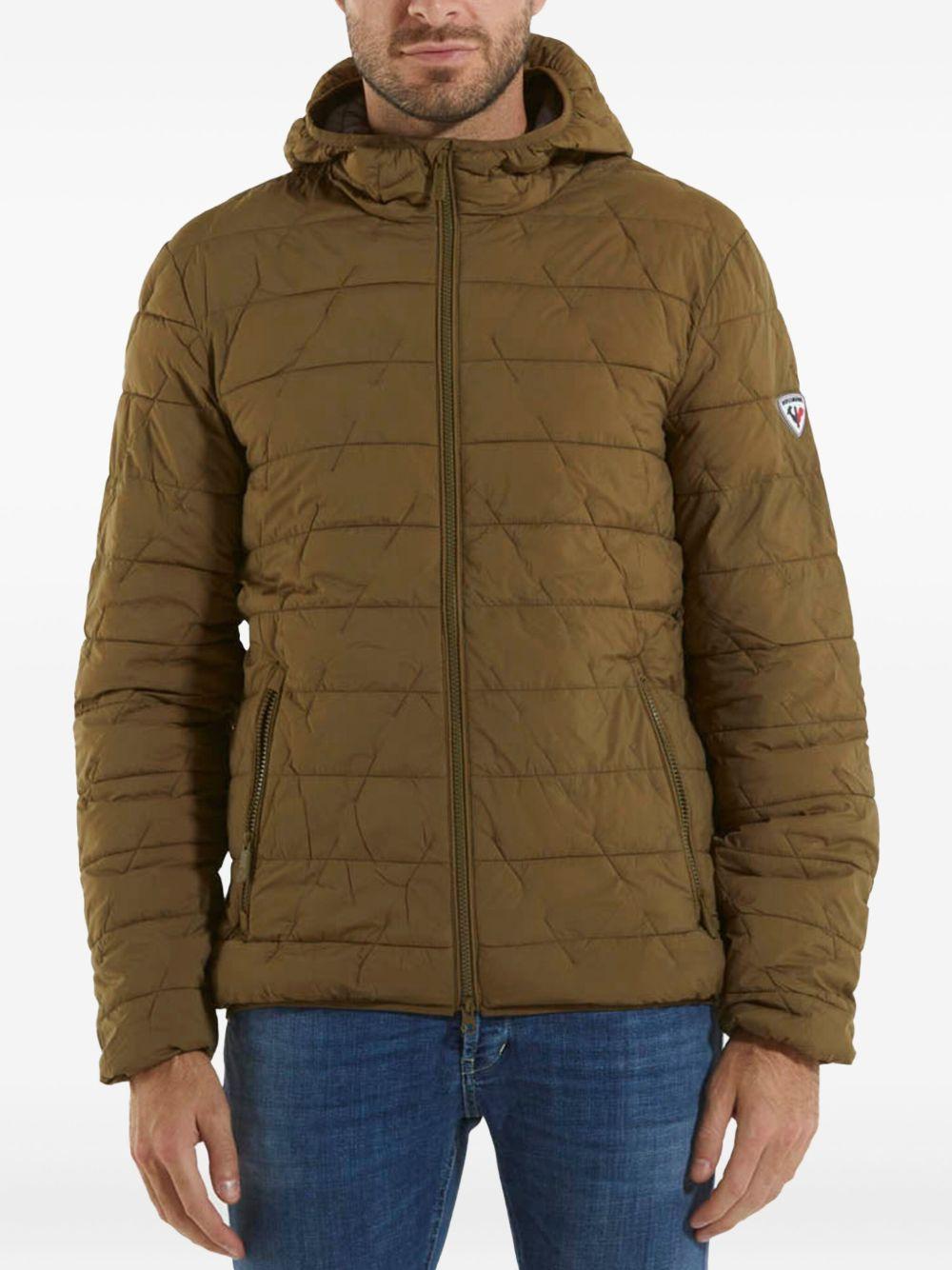 Giubbino trapuntato verde RLNMJ59 648 ROSSIGNOL 