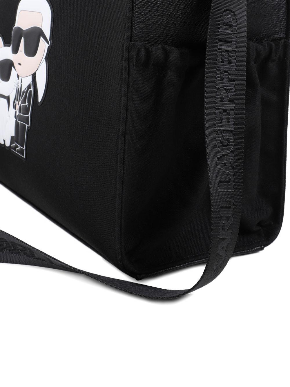 Borsa a spalla con stampa cartoon Z31195 09B KARL LAGERFELD KIDS 