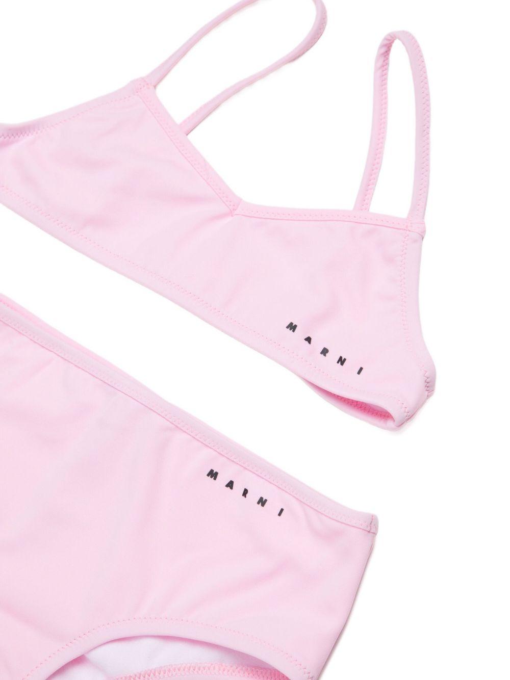 Bikini a due pezzi con spalline M01759M00M2 0M351 MARNI KIDS 