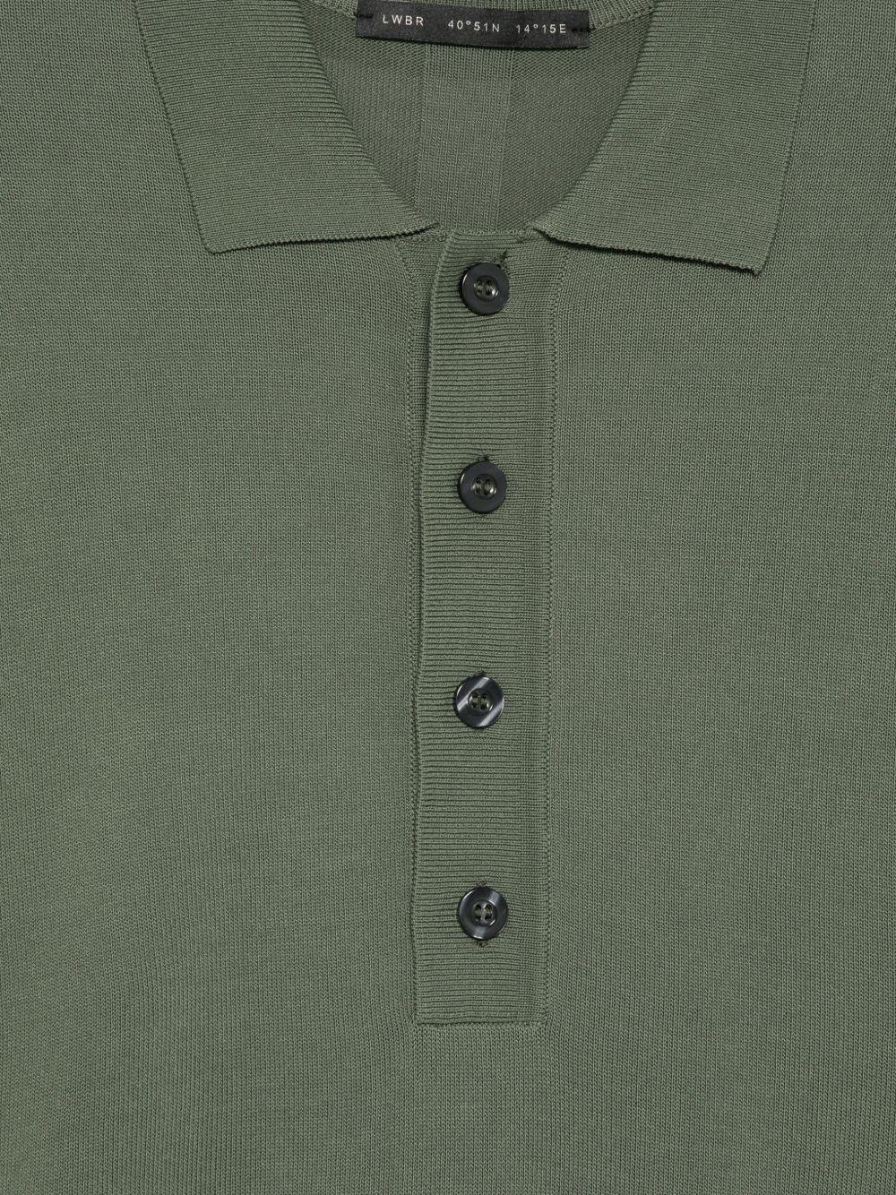 Polo a maniche corte in viscosa riciclata LM26002 V009 LOW BRAND 