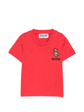 T-shirt con logo ricamato