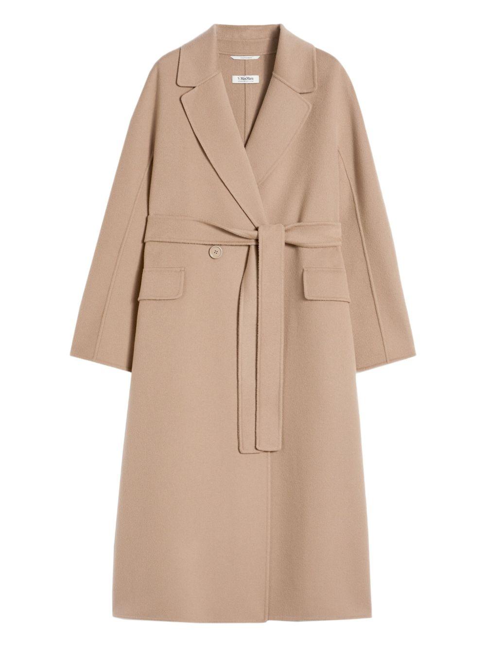 Cappotto in Lana Vergine con Cintura 2529016063600 094 MAX MARA 'S 
