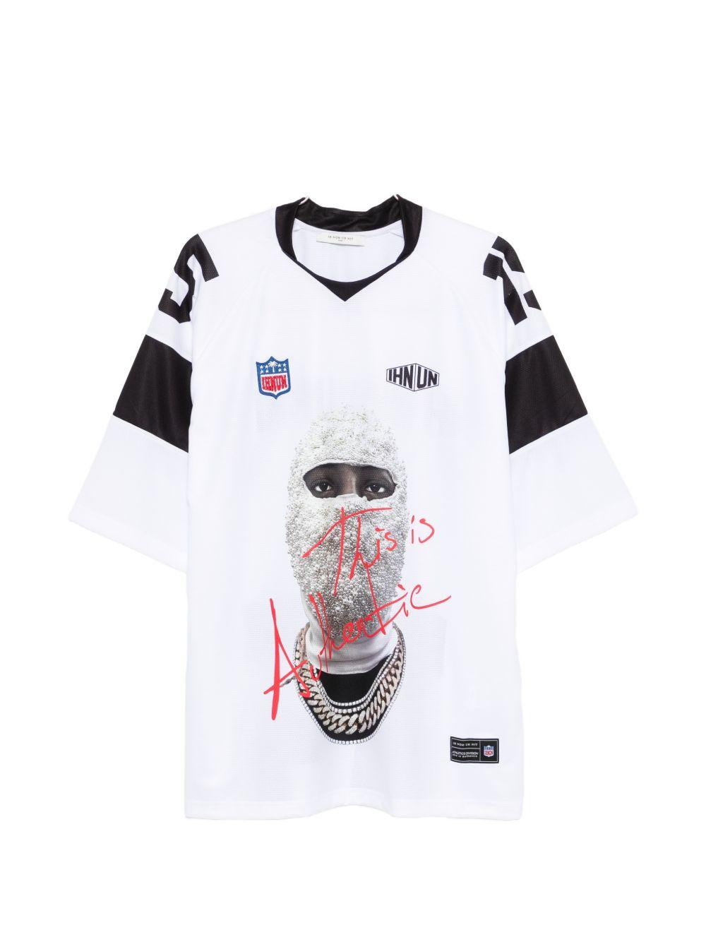 T-shirt in poliestere stampa grafica NUS26230 463 IH NOM UH NIT 