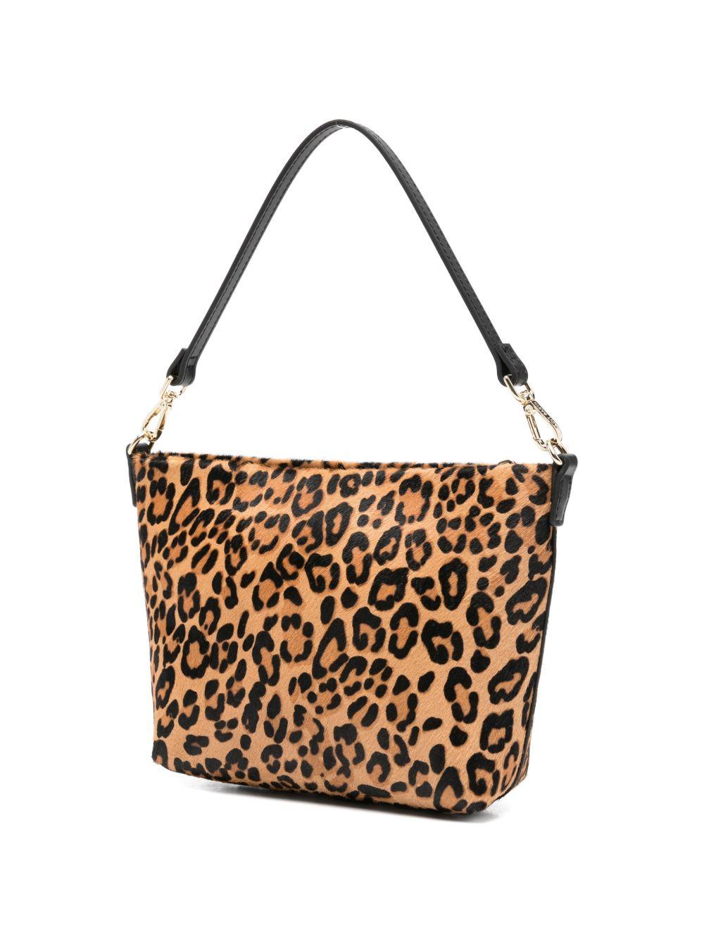 Borsa a spalla in denim con scritta ALI0034 00003L MC2 SAINT BARTH 