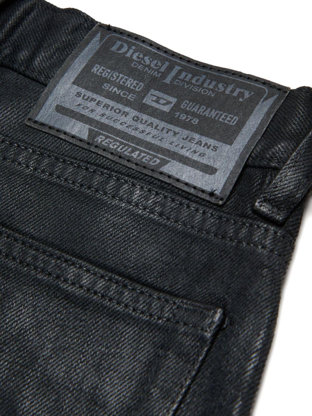 Shorts in Denim D-Argjx con Logo Posteriore J02351KXBPX K02 DIESEL KIDS 