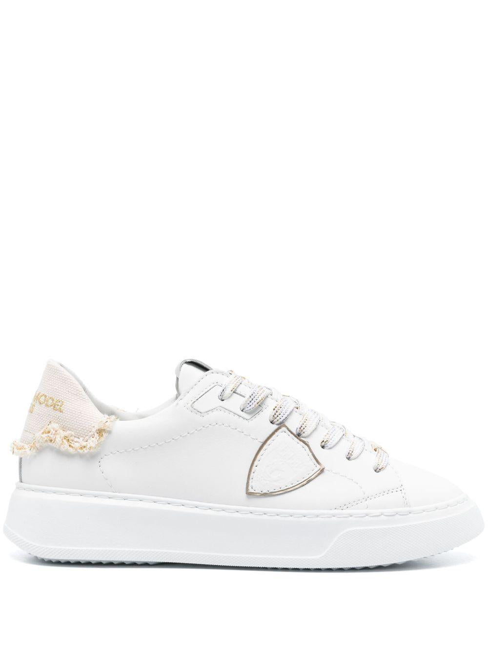 Sneakers Temple Low bianca/beige