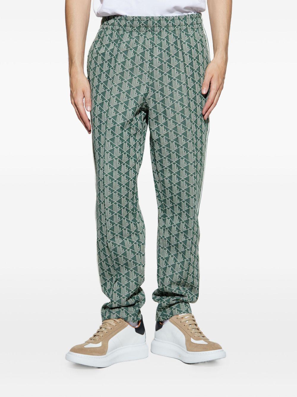 Pantaloni con stampa geometrica XH1440 D1R LACOSTE 