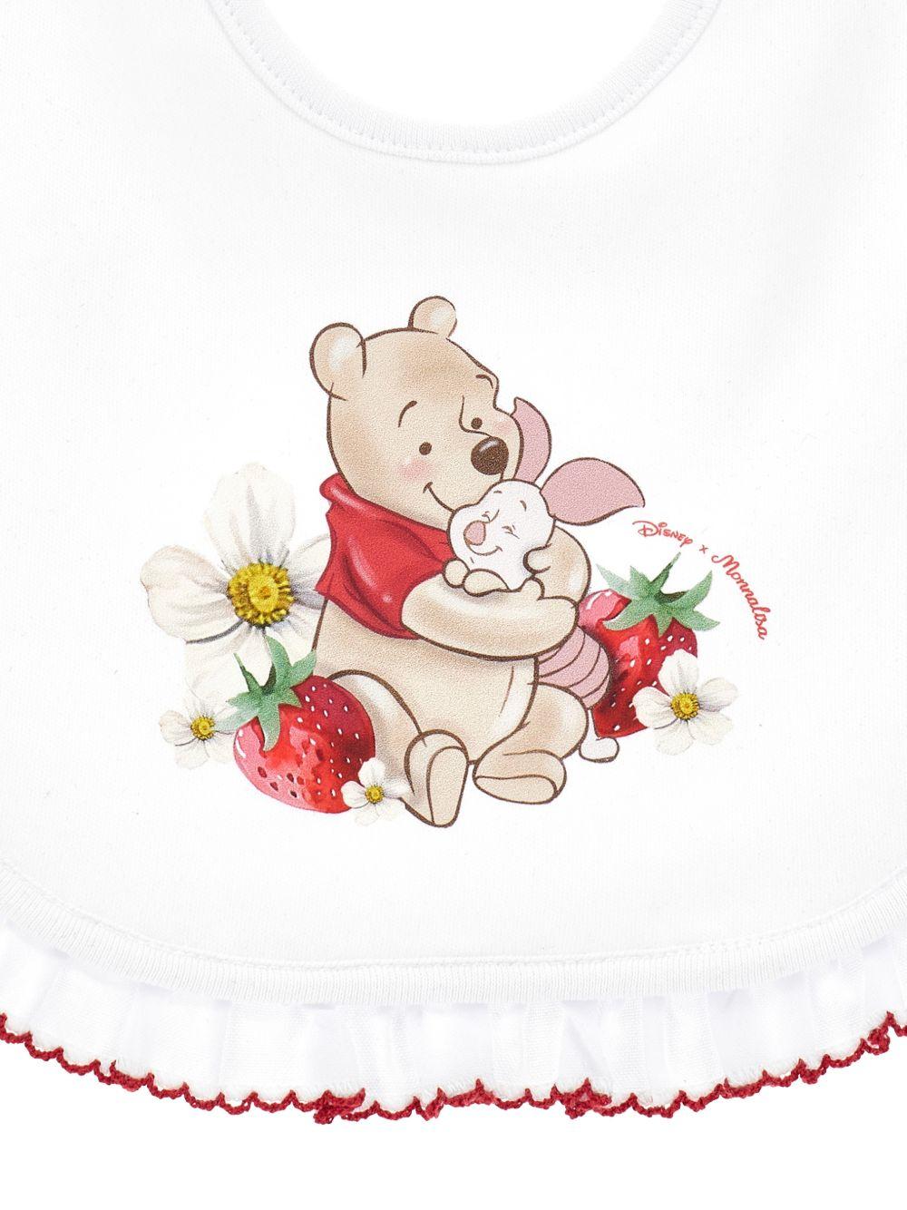 Bavaglino con stampa Winnie the Pooh 35G0137084 0099 MONNALISA KIDS 