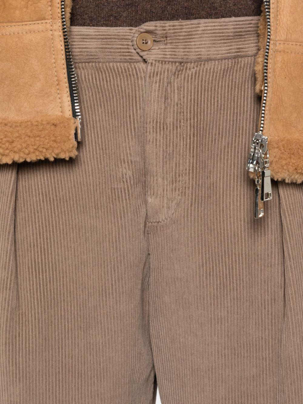 Pantaloni Corti in Velluto a Coste PORTOBELLOD400045 00036 BRIGLIA 