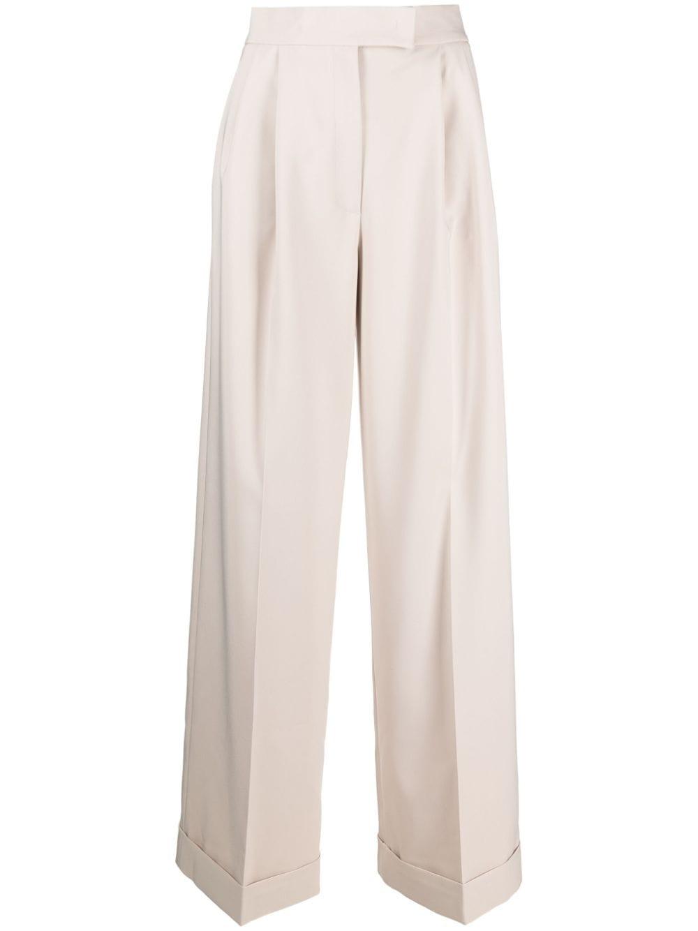 Pantalone svasati donna con pieghe 57911 10CAL D.EXTERIOR 