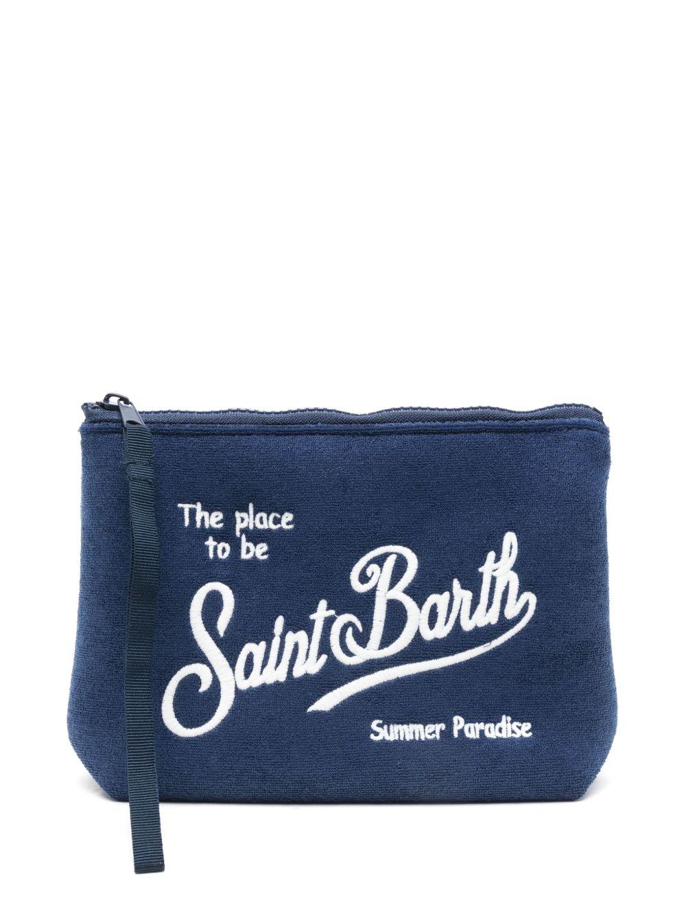 Pochette Aline sponge blu "sapore di mare"