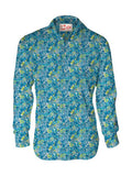 Sikelia shirt with all-over floral pattern