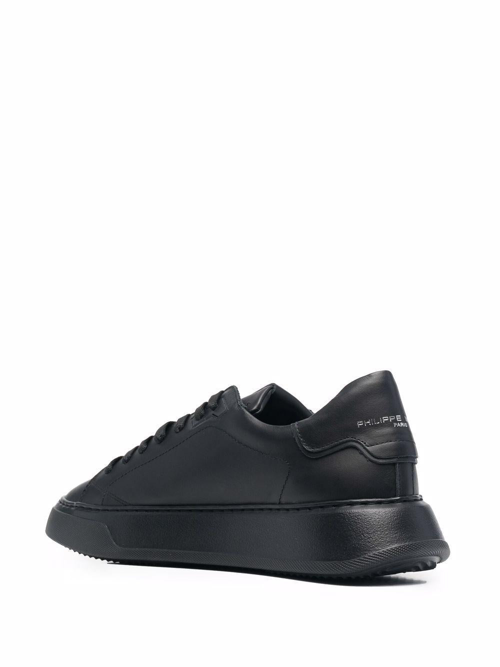 Sneakers temple low nere uomo