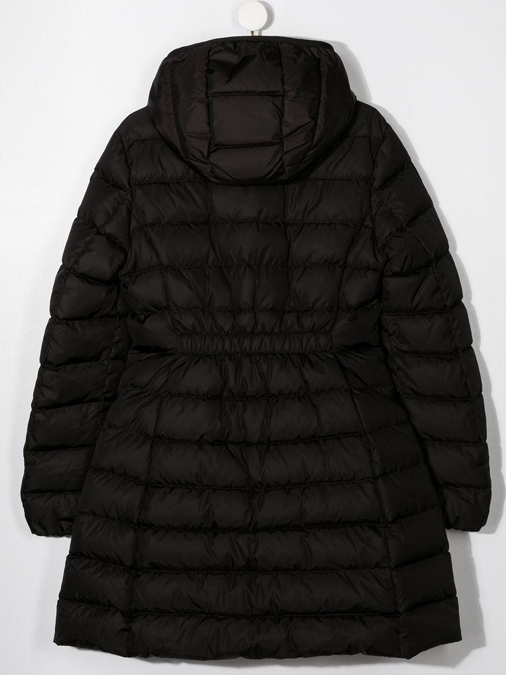 Piumino Lungo con Cappuccio e Logo K29541C5021054155 999 MONCLER KIDS 