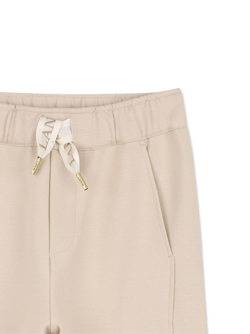 Pantaloni cargo con tasche applicate N30374 180 LANVIN KIDS 