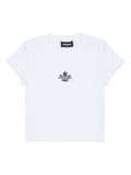 T-shirt in cotone con logo