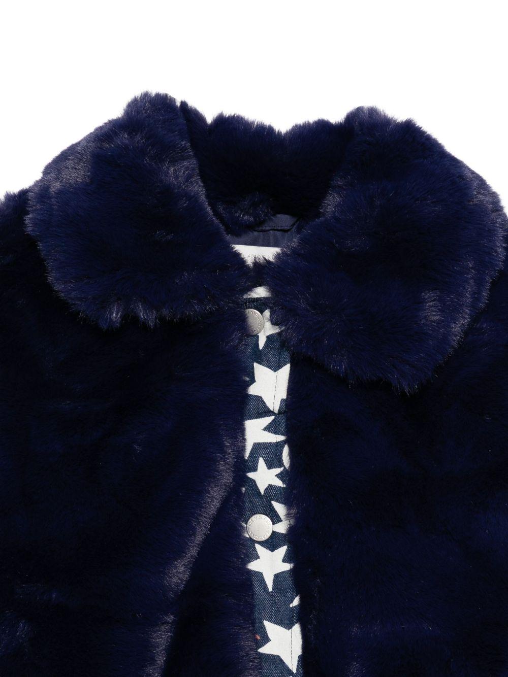 Giacca Blu per Bambini con Stampa Stella TX2B17Z3359 667 STELLA MCCARTNEY KIDS 
