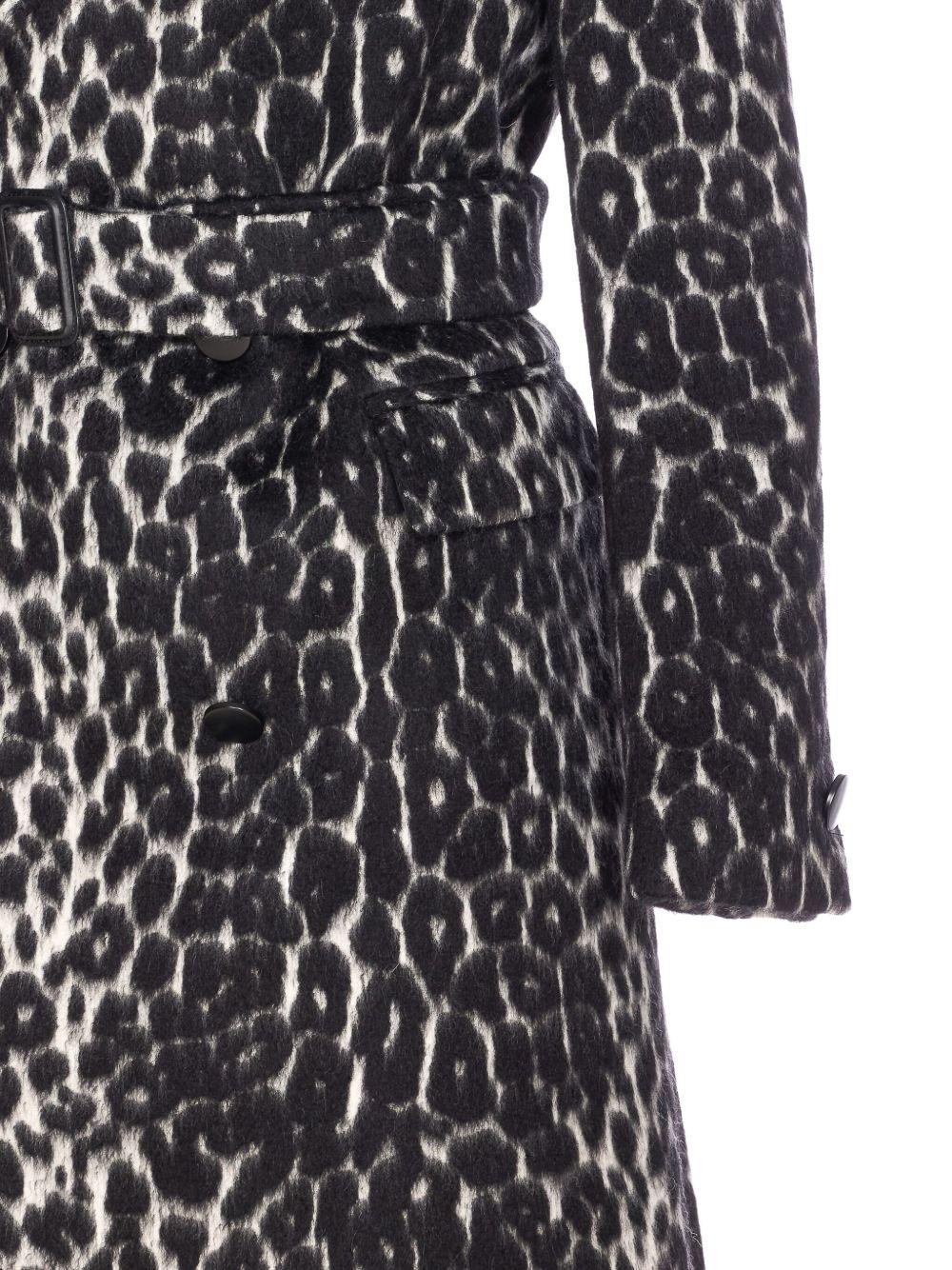 Cappotto Doppiopetto con Stampa Leopardata JOLECC290010N1057 2111 TAGLIATORE 