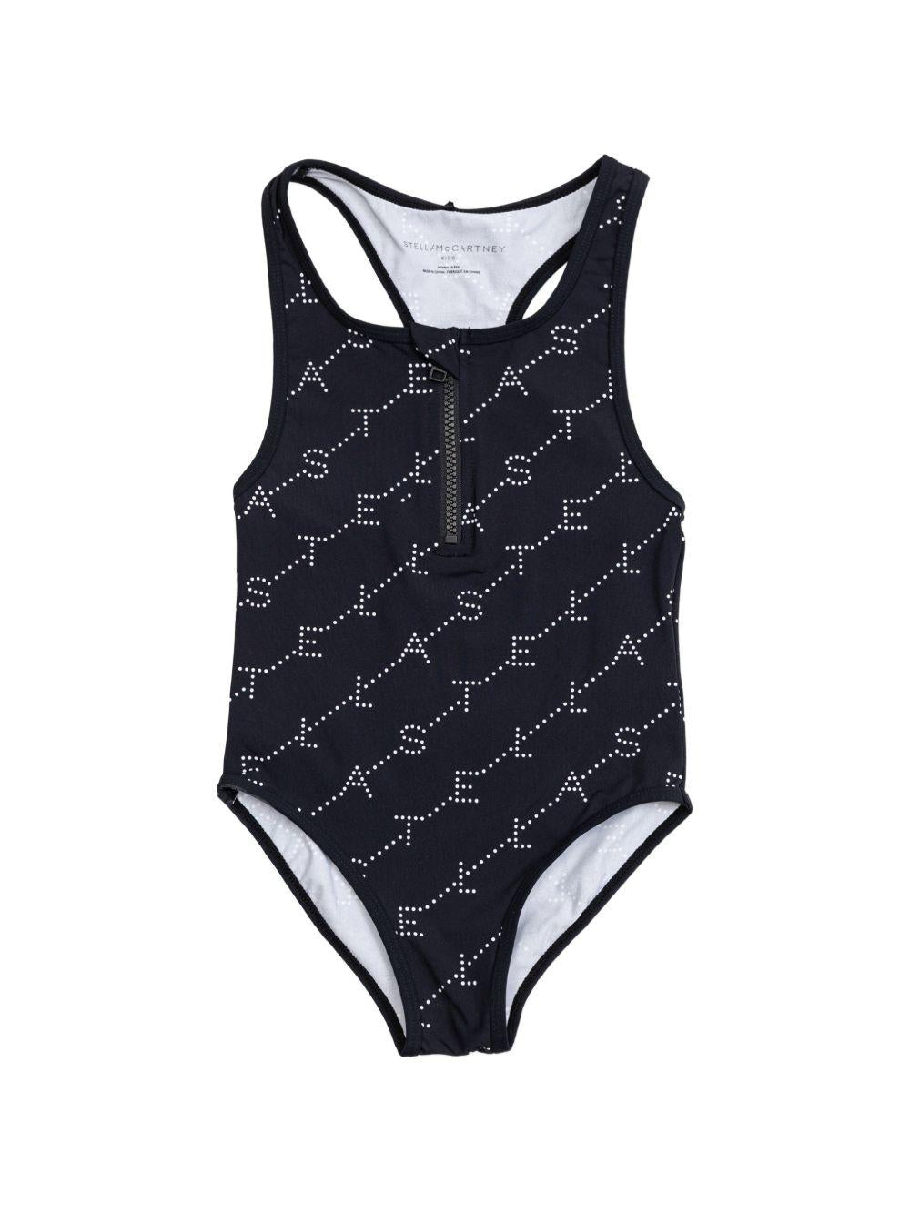 Costume intero con zip e borchie TYCA09Z3479 930BC STELLA MCCARTNEY KIDS 