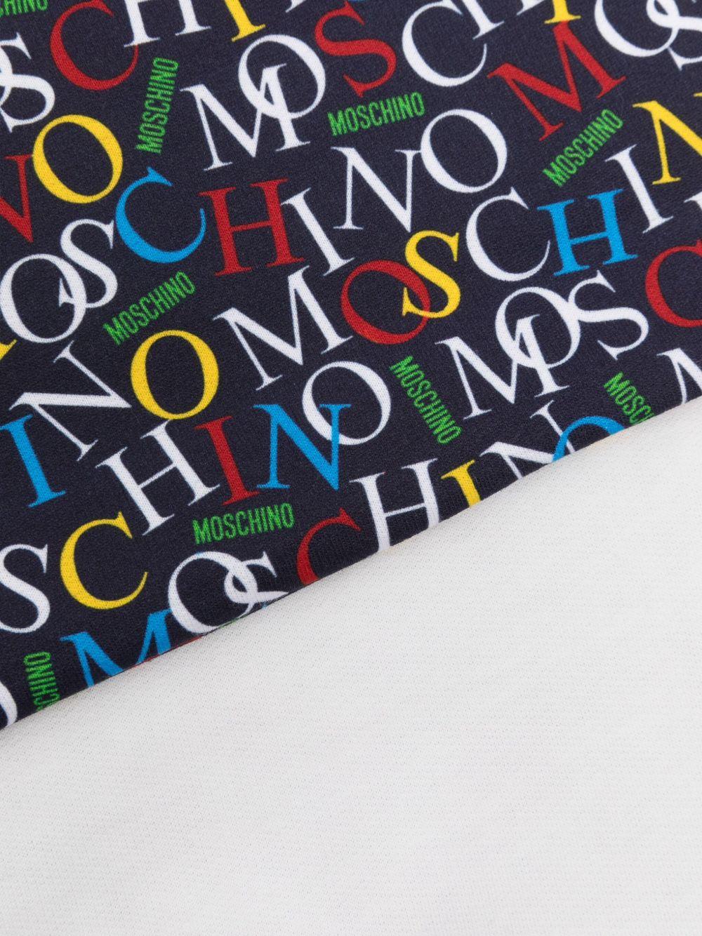 Coperta Blu con Ricamo MOB00FLCB66 84804 MOSCHINO KIDS 