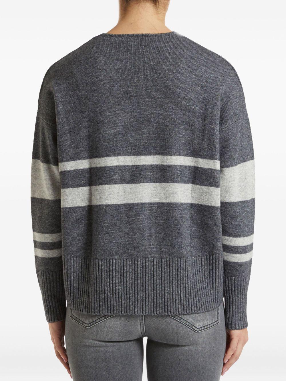 Maglia naif grigio/avorio NAIF 005 PENNY BLACK 