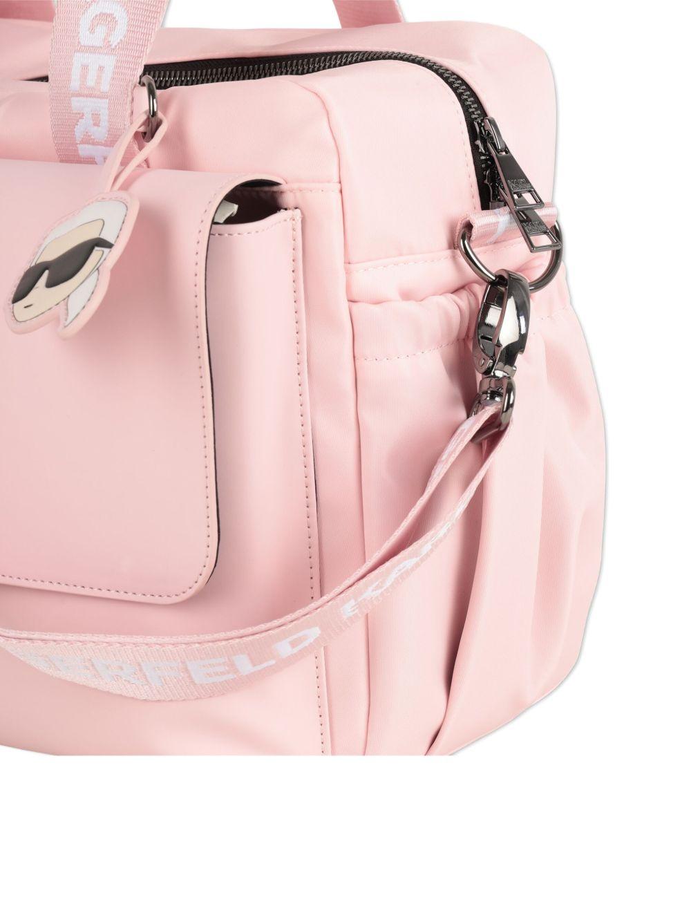 Borsa Fasciatoio con Logo e Tracolla Rimovibile Z30999 45S KARL LAGERFELD KIDS 
