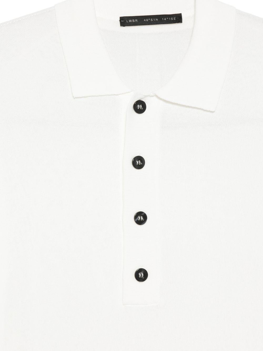 Polo a maniche corte in viscosa riciclata LM26002 A014 LOW BRAND 