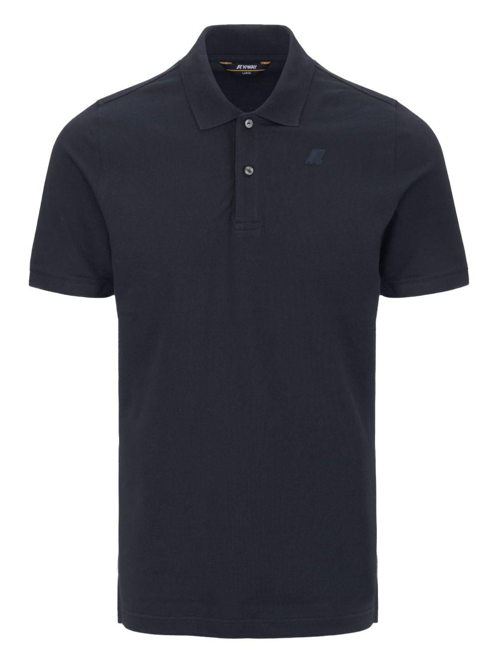 Polo amedee pique blu