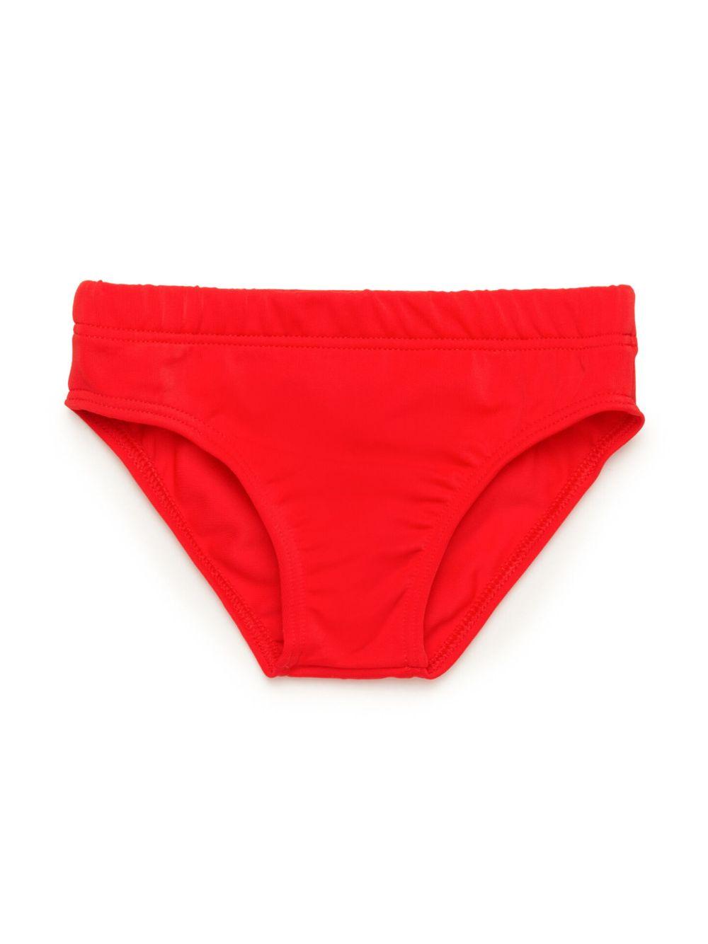 Costume slip rosso Oval-D neonato