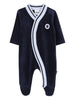 Set 2 Tutine in Velluto a Coste con Logo