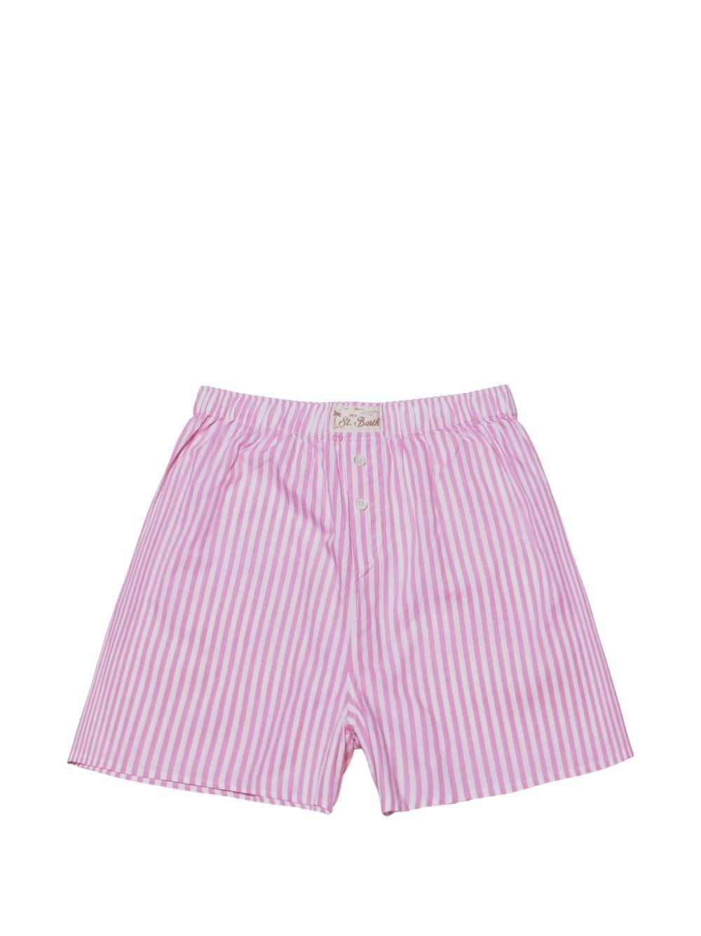 Shorts a righe con bottoni BXY002 00723L MC2 SAINT BARTH 