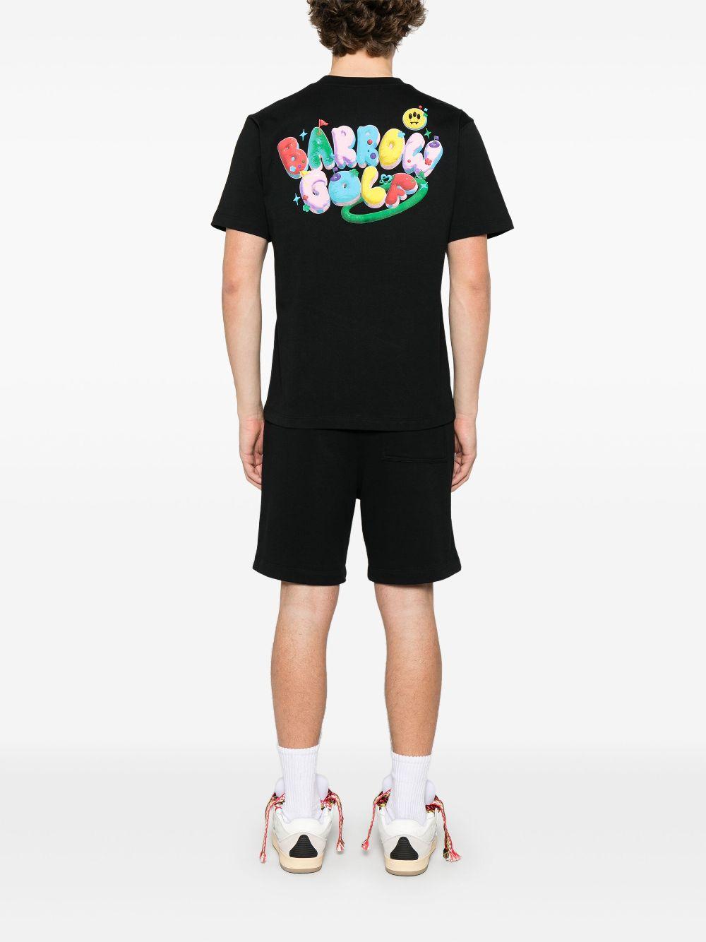 T-shirt nera barrow golf
