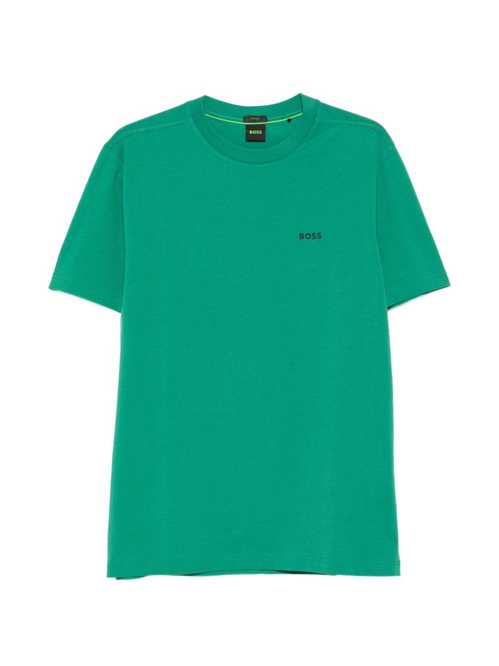 T-shirt in cotone girocollo 50506373 319 BOSS 