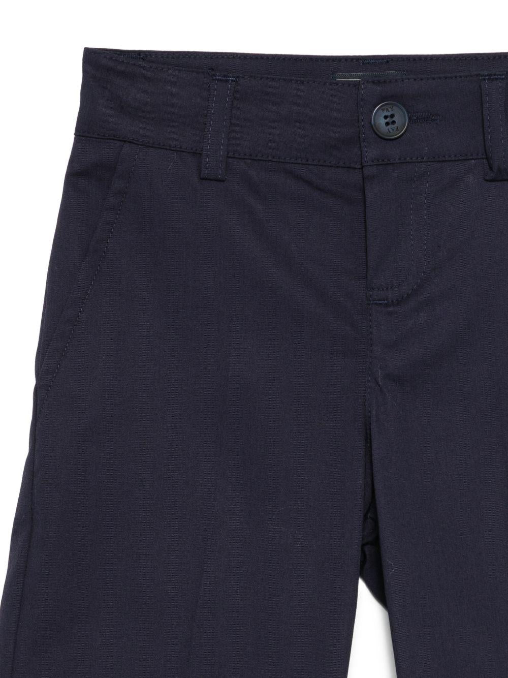 Bermuda in cotone con bottoni FY6P99G0019 620 FAY KIDS 